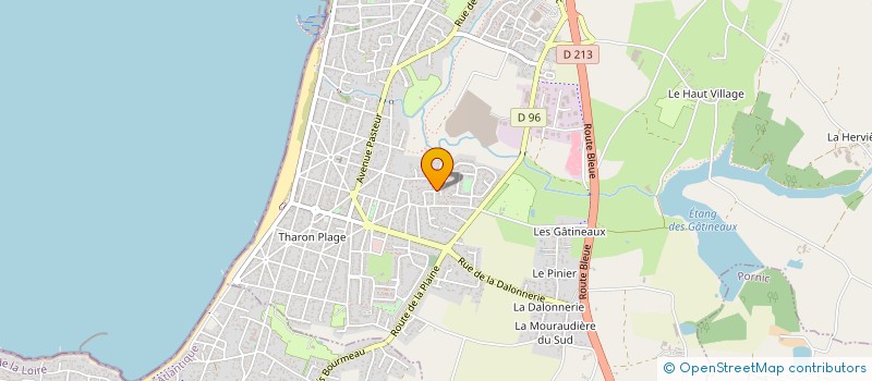 localisation de l'entreprise SCI GODET  SAINT-MICHEL-CHEF-CHEF