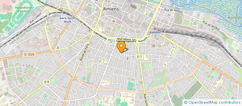 localisation de l'entreprise SCI GODGIRA à AMIENS