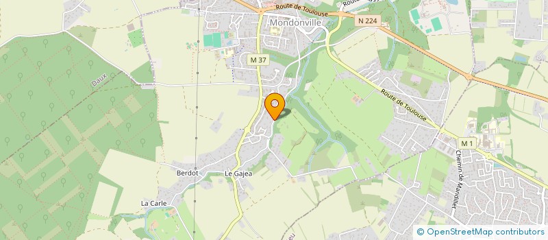 localisation de l'entreprise SCI GODGIVEN WOLPACK  MONDONVILLE