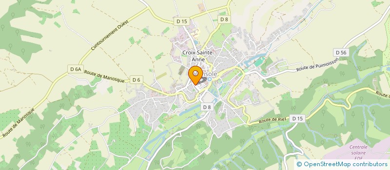 localisation de l'entreprise SCI GODIER à VALENSOLE