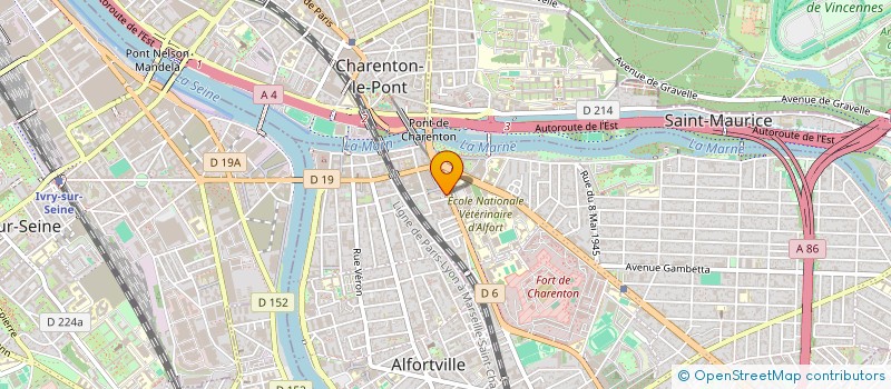 localisation de l'entreprise SCI GODLICHEZ à MAISONS-ALFORT