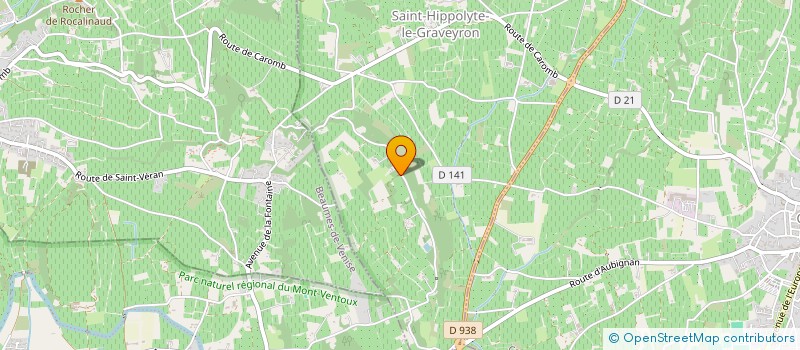 localisation de l'entreprise SCI GOEHRS ELYSEES 2  SAINT-HIPPOLYTE-LE-GRAVEYRON