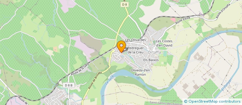 localisation de l'entreprise SCI GOELE  ORTAFFA