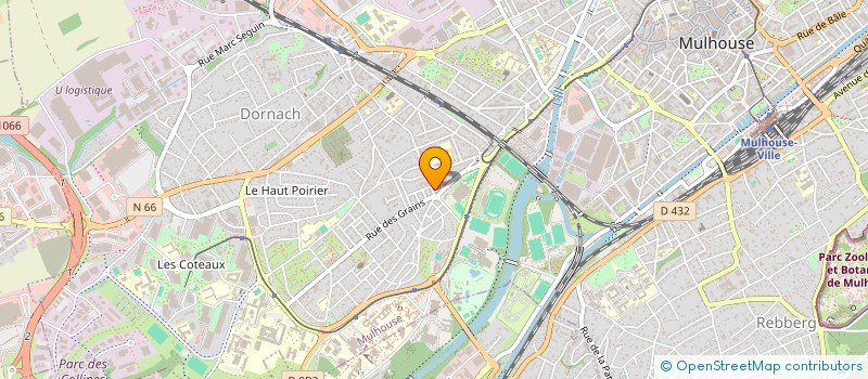 localisation de l'entreprise SCI GOEPFERT  MULHOUSE