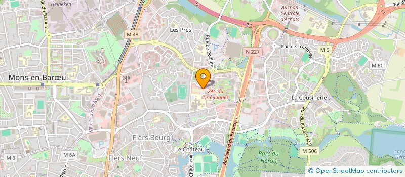 localisation de l'entreprise SCI GOETHALS PLANQUE à VILLENEUVE-D'ASCQ