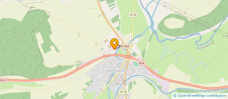 localisation de l'entreprise SCI GOETZMANN à VOID-VACON