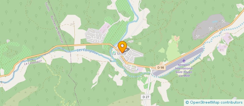 localisation de l'entreprise SCI GOGALL à GRIMAUD