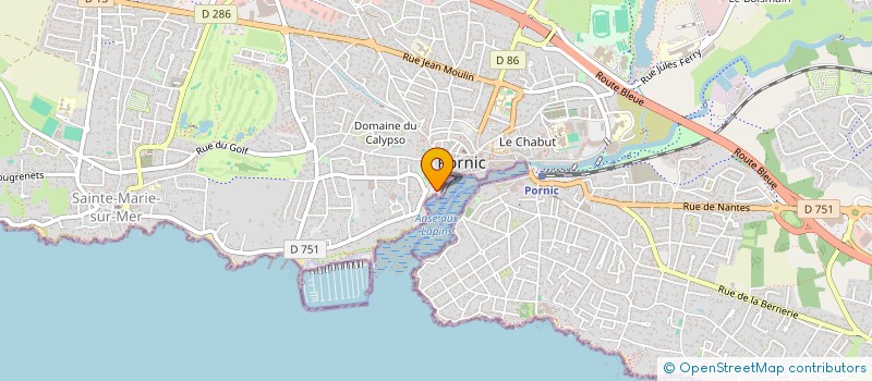 localisation de l'entreprise SCI GOGANE  PORNIC