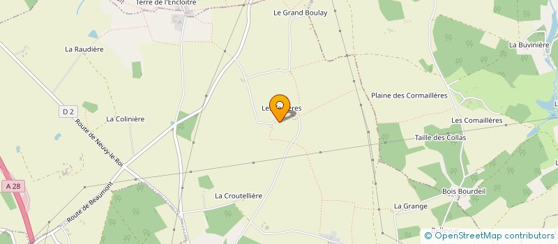 localisation de l'entreprise SCI GOGNE à ROUZIERS-DE-TOURAINE