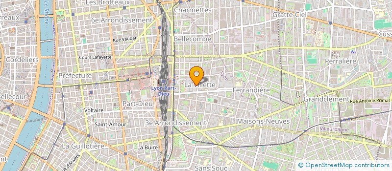 localisation de l'entreprise SCI GOGO2MAZ  LYON