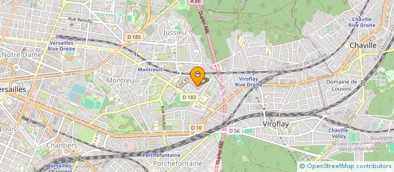 localisation de l'entreprise SCI GOH ! à VERSAILLES