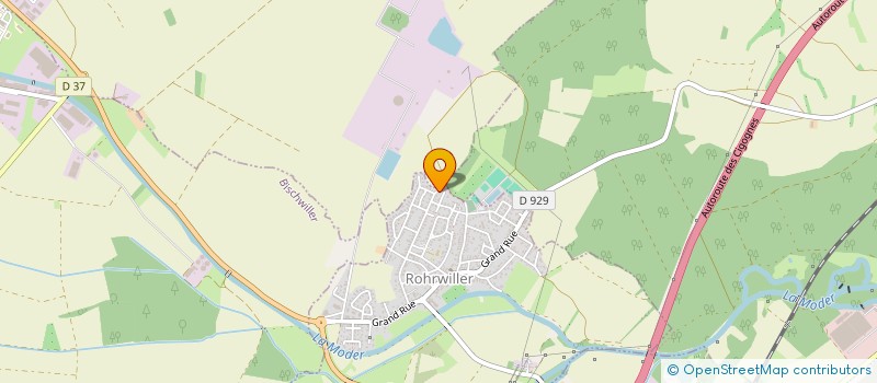 localisation de l'entreprise SCI GOH INVEST  ROHRWILLER