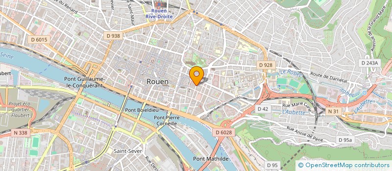 localisation de l'entreprise SCI GOHE à ROUEN