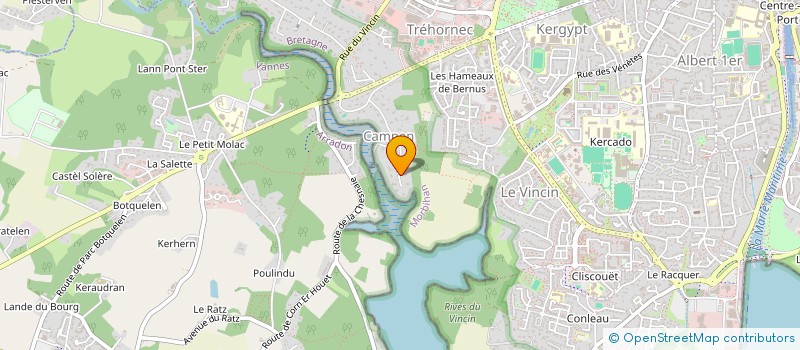 localisation de l'entreprise SCI GOHMS  VANNES