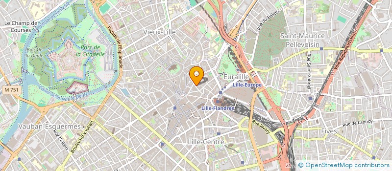 localisation de l'entreprise SCI GOHO  LILLE