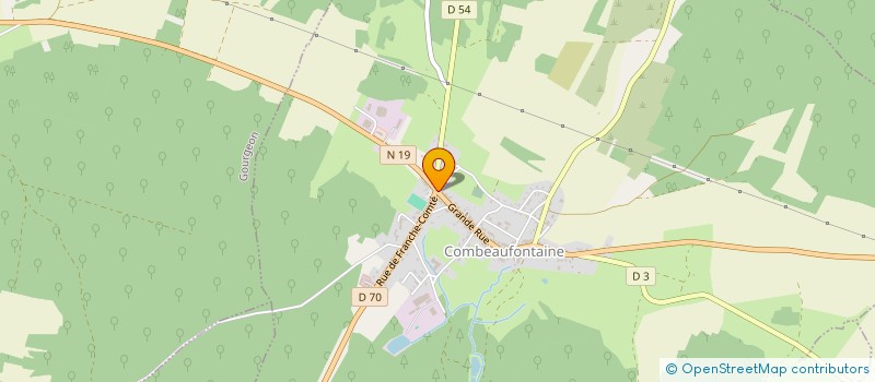 localisation de l'entreprise SCI GOISET IMMOBILIER  CONFRACOURT