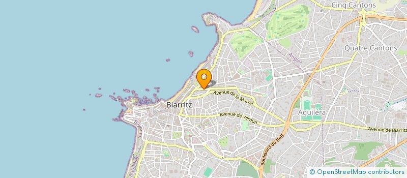 localisation de l'entreprise SCI GOIZEKO BADIOLA à BIARRITZ