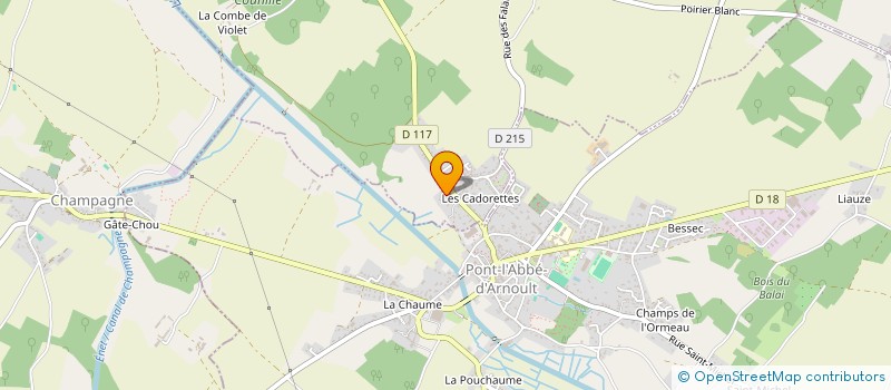 localisation de l'entreprise SCI GOIZIN  SAINTE-RADEGONDE