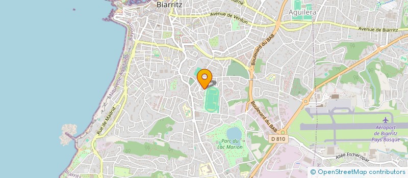 localisation de l'entreprise SCI GOJEFKA à BIARRITZ