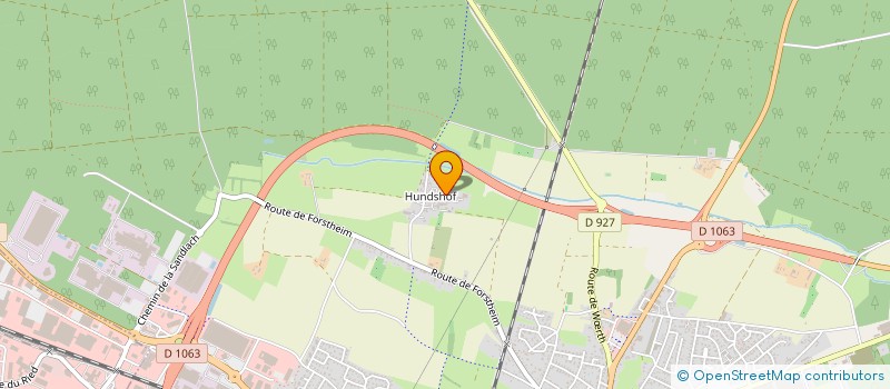 localisation de l'entreprise SCI GOK  HAGUENAU