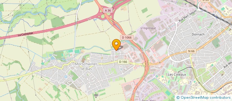 localisation de l'entreprise SCI GOKSAH  MORSCHWILLER-LE-BAS