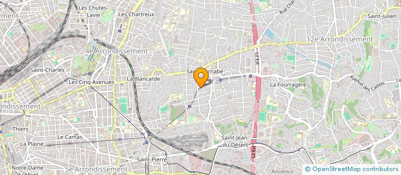 localisation de l'entreprise SCI GOLAN à MARSEILLE