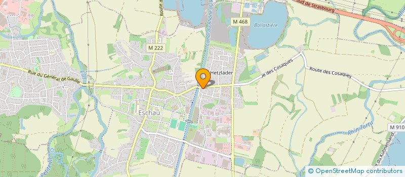 localisation de l'entreprise SCI GOLAZENA  ESCHAU