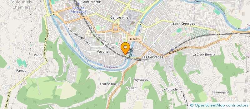 localisation de l'entreprise SCI GOLD à BERGERAC