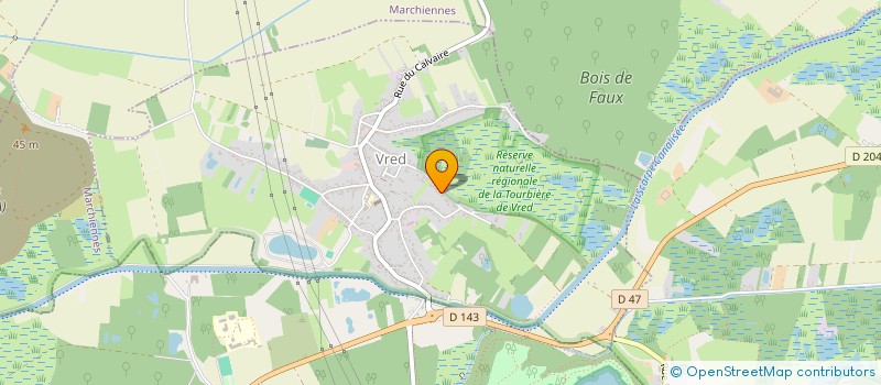 localisation de l'entreprise SCI GOLD  VRED