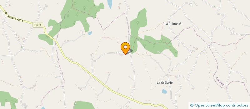 localisation de l'entreprise SCI GOLD  BROUSSE