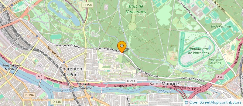 localisation de l'entreprise SCI GOLD AND CELLINI  SAINT-MAURICE