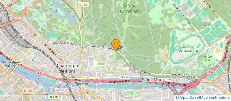 localisation de l'entreprise SCI GOLD ET VOLTAIRE à SAINT-MAURICE