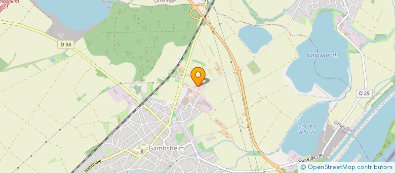 localisation de l'entreprise SCI GOLD FAMILY  GAMBSHEIM