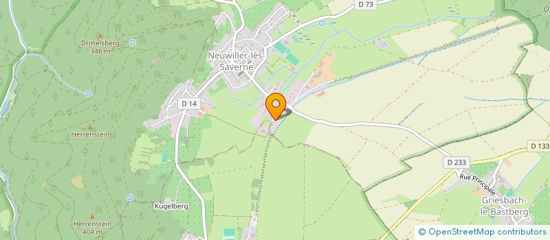 localisation de l'entreprise SCI GOLDEN  NEUWILLER-LES-SAVERNE