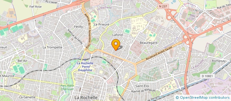 localisation de l'entreprise SCI GOLDEN HOURS  LA ROCHELLE