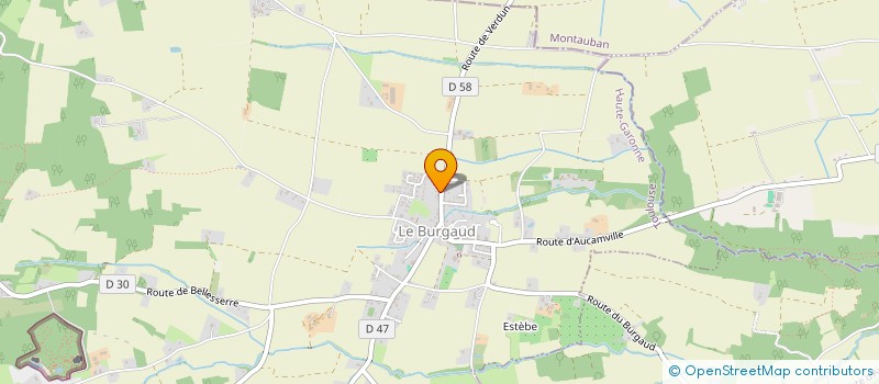 localisation de l'entreprise SCI GOLDEN LIFE  LE BURGAUD