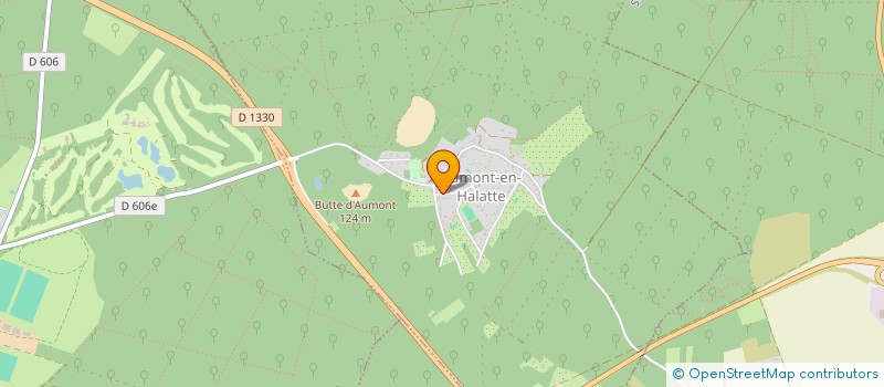 localisation de l'entreprise SCI GOLDENEYE  AUMONT-EN-HALATTE