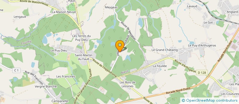 localisation de l'entreprise SCI GOLF 17 à NIEUL