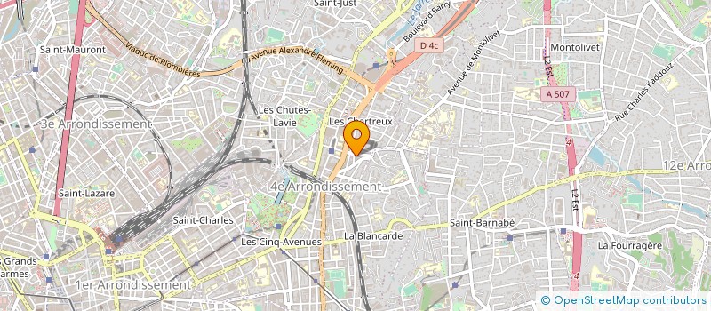 localisation de l'entreprise SCI GOLF 24 à MARSEILLE