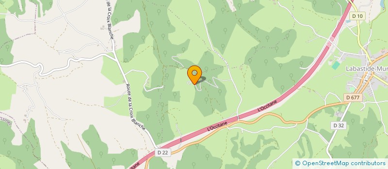 localisation de l'entreprise SCI GOLF CLUB DE BOURRAT  COEUR DE CAUSSE