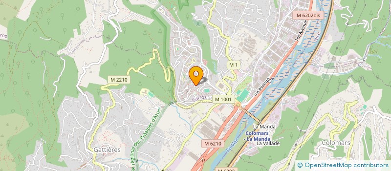 localisation de l'entreprise SCI GOLFE 90 à CARROS