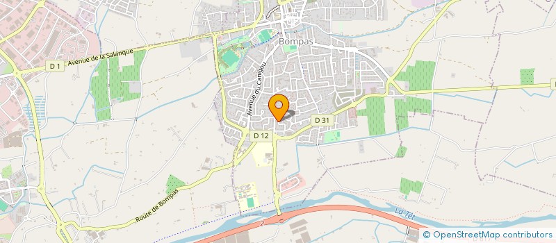 localisation de l'entreprise SCI GOLIANU à BOMPAS