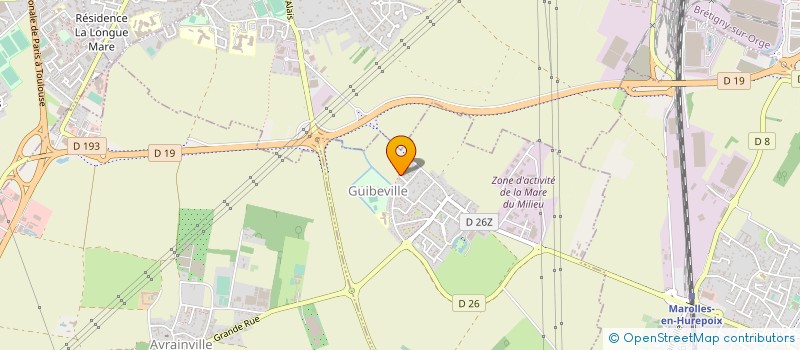 localisation de l'entreprise SCI GOLIATH à GUIBEVILLE