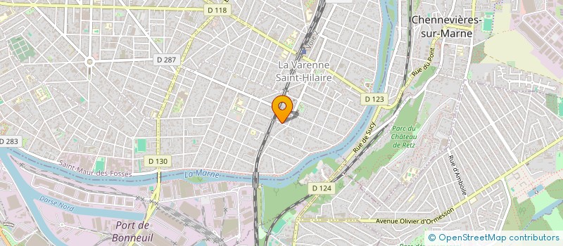 localisation de l'entreprise SCI GOLLION INVESTISSEMENT PATRIMOINE à SAINT-MAUR-DES-FOSSES