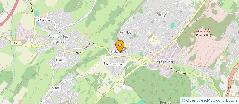 localisation de l'entreprise SCI GOLONDRINAS  POUILLEY-LES-VIGNES