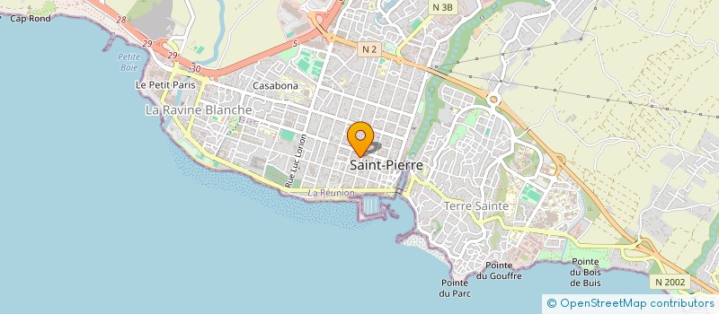 localisation de l'entreprise SCI GOLY à SAINT-PIERRE