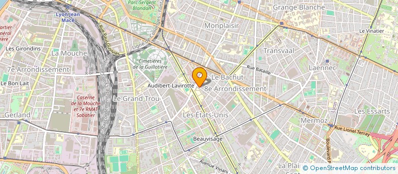 localisation de l'entreprise SCI GOMAGO  LYON