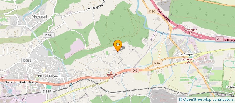 localisation de l'entreprise SCI GOMBERT  MEYREUIL