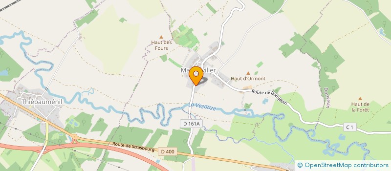 localisation de l'entreprise SCI GOMBERT-GEORGES  MANONVILLER