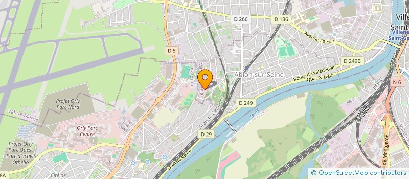 localisation de l'entreprise SCI GOMES  ABLON-SUR-SEINE